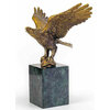 «Орёл со змеёй» статуэтка из бронзы 20х17х10см. арт. UB-1127 - изображение