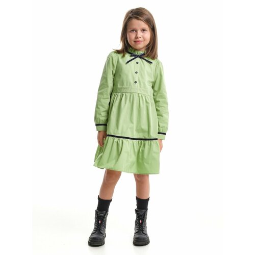 фото Платье mini maxi, размер 104, зеленый