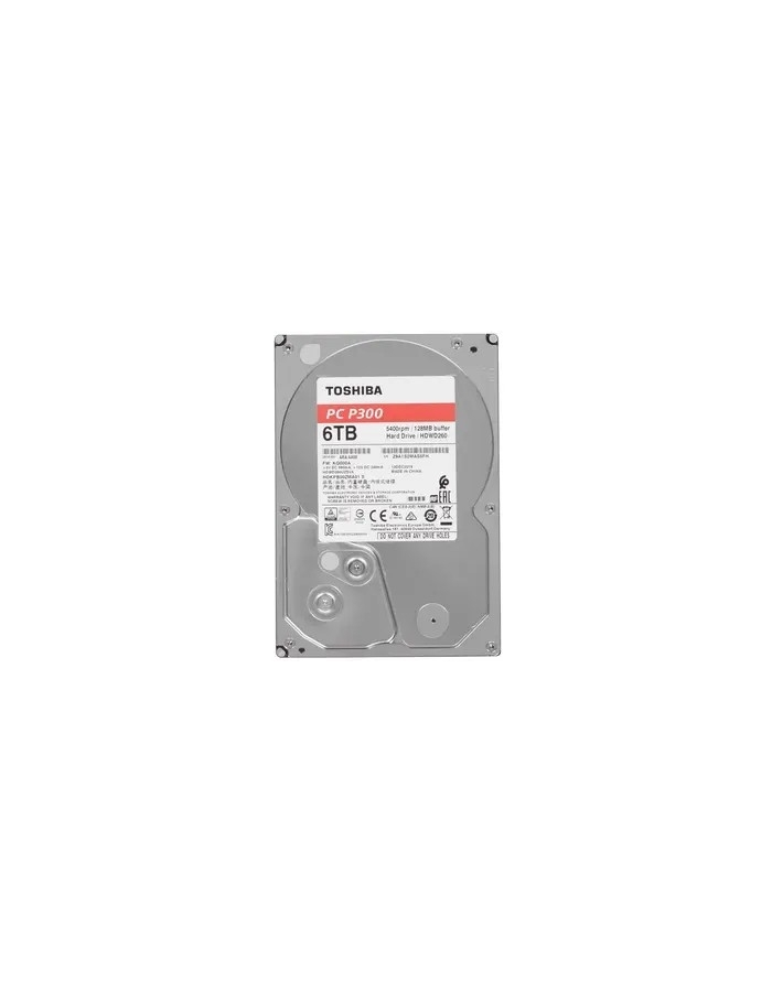 Жесткий диск TOSHIBA P300 , 6Тб, HDD, SATA III, 3.5" - фото №13