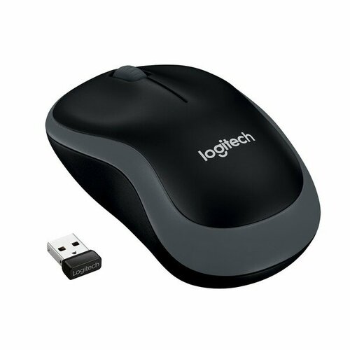 Мышь беспроводная Logitech M185 grey 217400₽