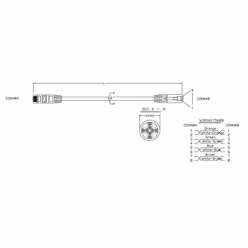 Hyperline Патч-корд UTP 5E категории 1м Hyperline PC-LPM-UTP-RJ45-RJ45-C5e-1M-LSZH-BK черный