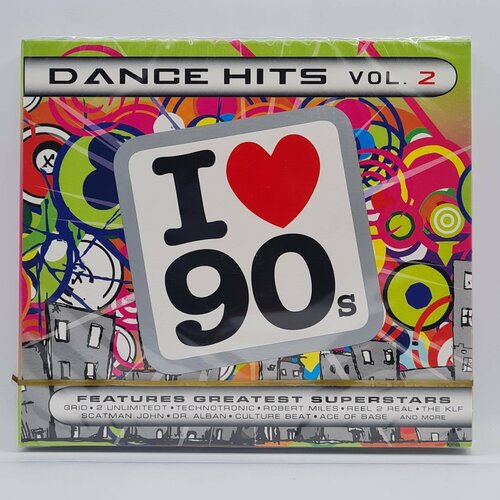 Dance Hits vol.2 - I Love 90s (2CD) maxi disco vol 1 i love 80s 2cd