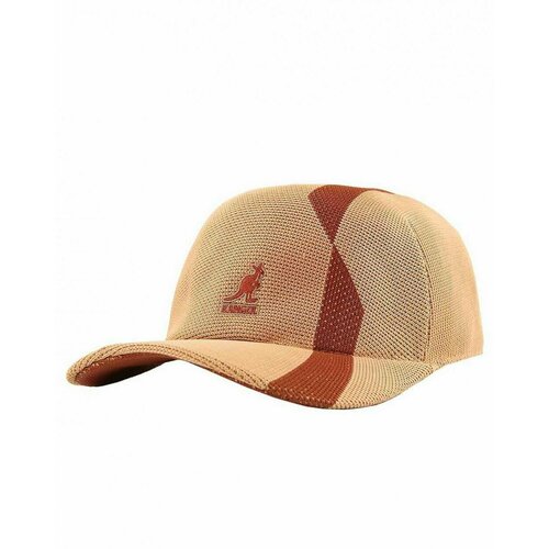 Бейсболка KANGOL, размер M, бежевый, красный