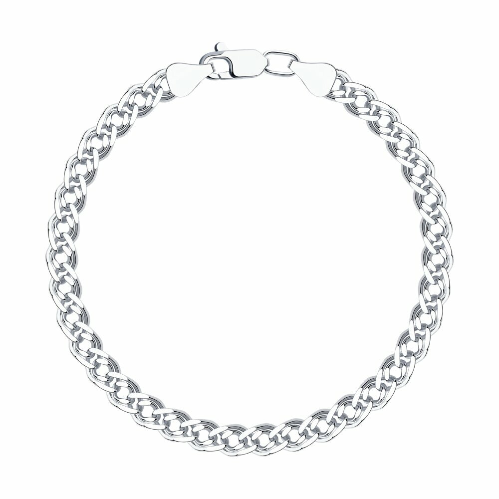 Браслет Diamant online Нонна, серебро, 925 проба