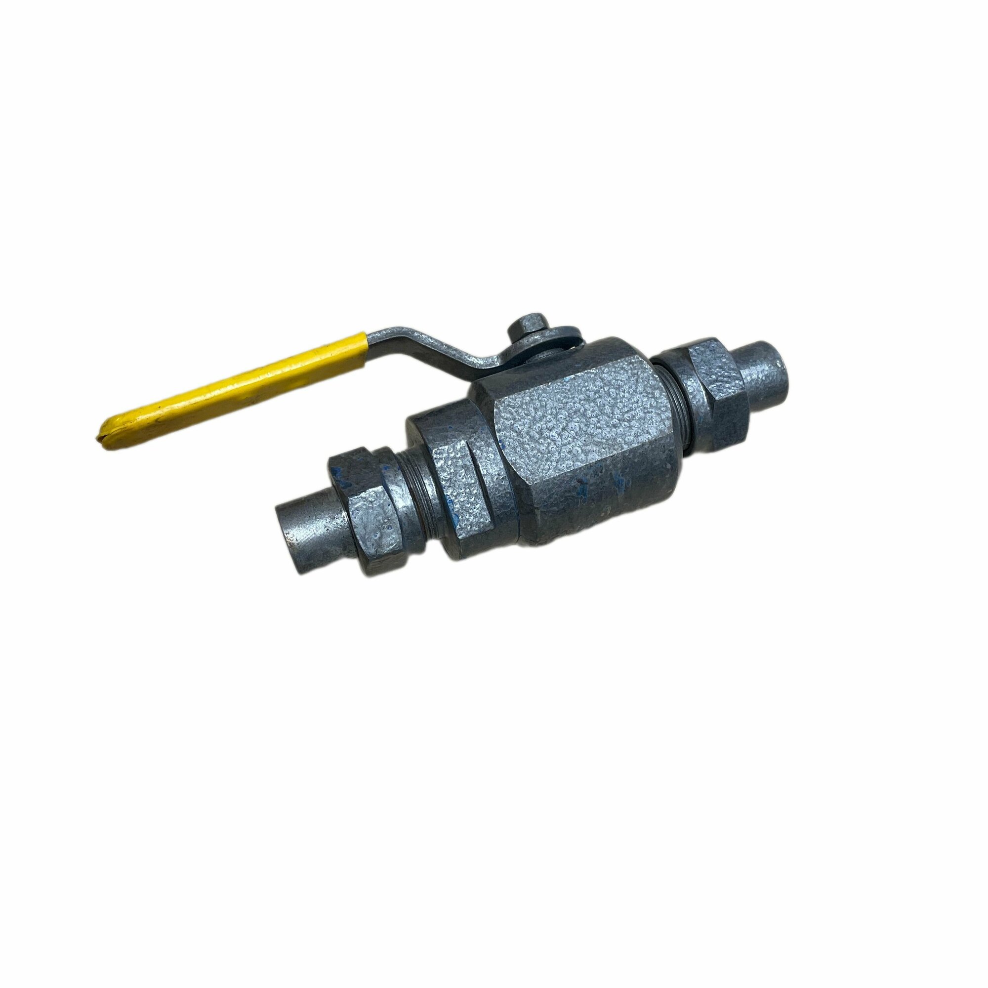 фото Кран шаровый штуцерный Dn15 Pn80 стальной