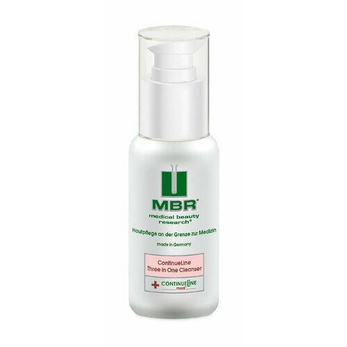 Очищающая эмульсия для чувствительной раздражённой или очень сухой кожи MBR ContinueLine Med Three in One Cleanser