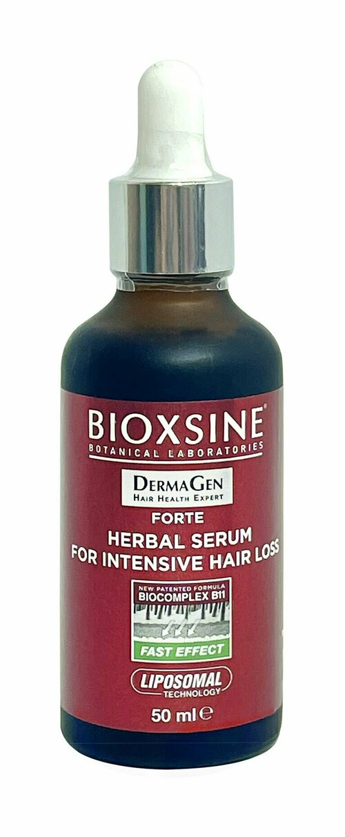 Сыворотка против интенсивного выпадения для всех типов волос Bioxsine Forte Herbal Serum for Intensive Hair Loss