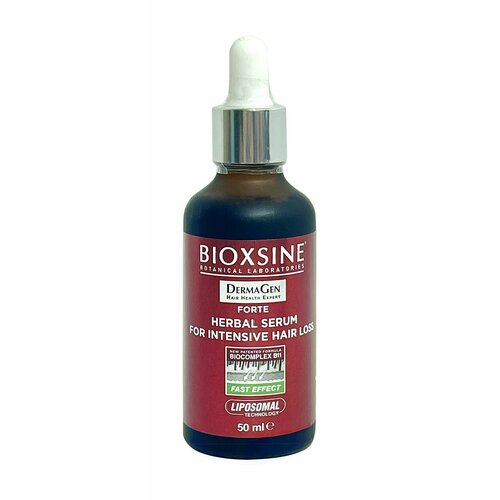 Сыворотка против интенсивного выпадения для всех типов волос Bioxsine Forte Herbal Serum for Intensive Hair Loss
