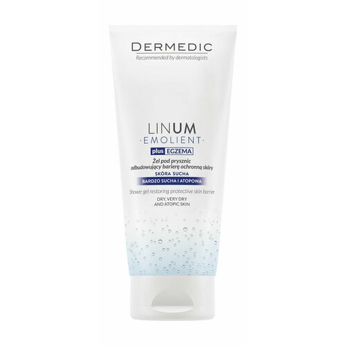 Восстанавливающий гель для душа Dermedic Linum Emolient Shower Gel гель для душа dermedic linum emollient 200мл х 2шт