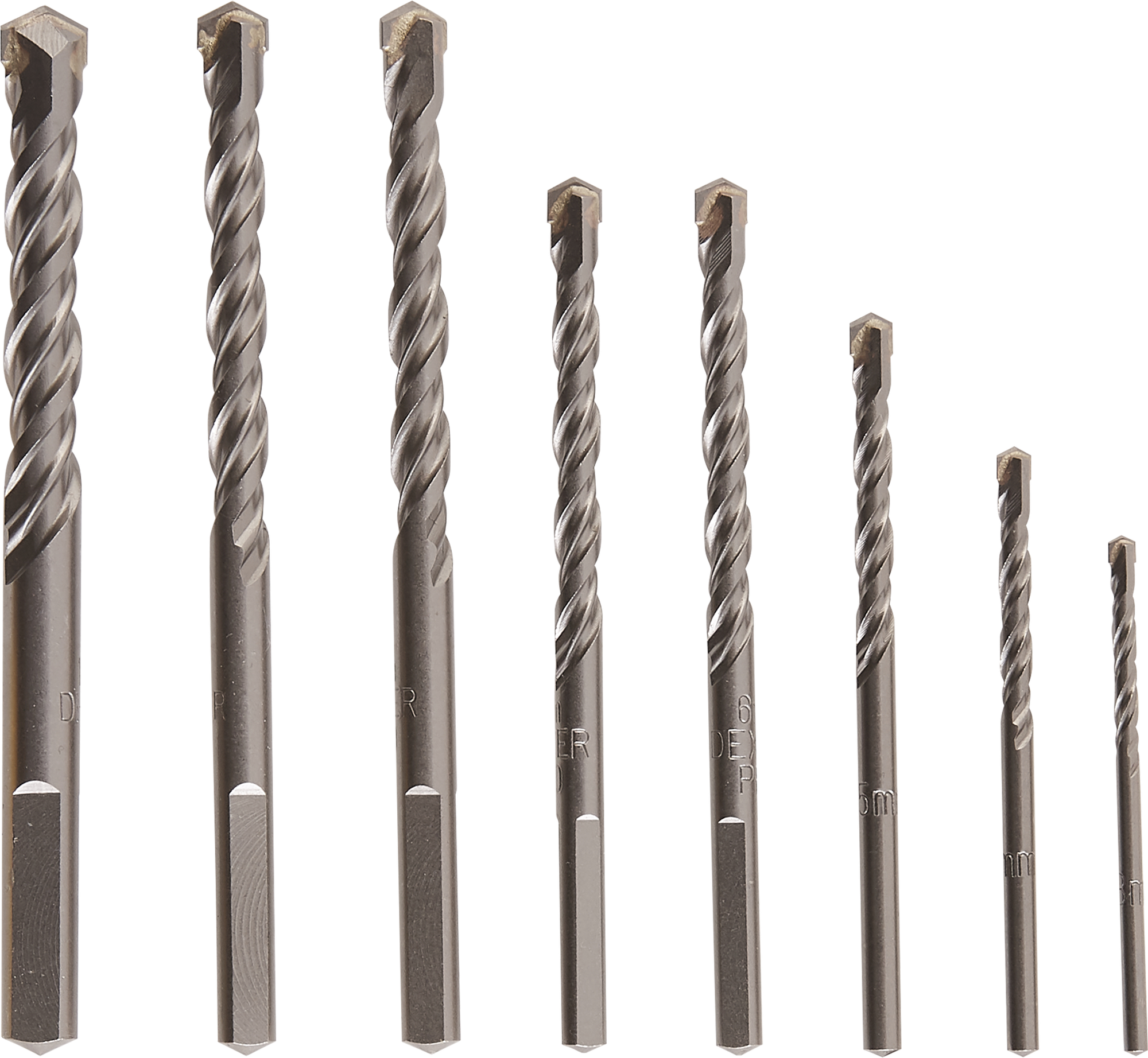 фото Набор сверл по бетону Dexter к. Pro FD-SET02, 8 шт.
