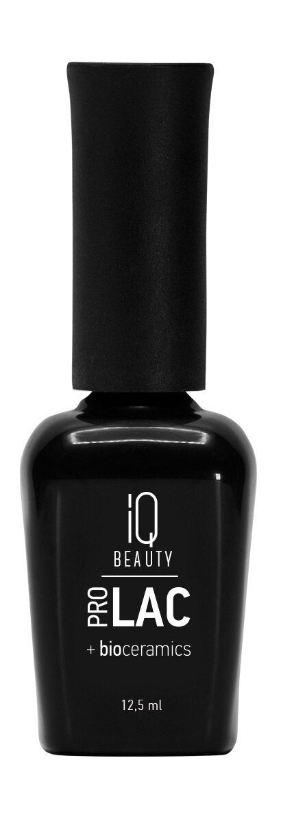 IQ BEAUTY Финишное покрытие для лака профессиональное матовое, Matte top PROLAC+bioceramics, 12,5 мл