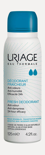 Изображение товара URIAGE Hygiene Дезодорант-спрей освежающий с квасцовым камнем, 125 мл