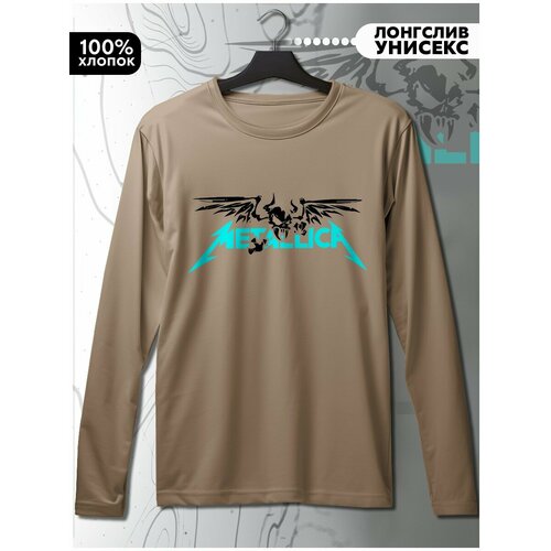 фото Лонгслив hypnotica, размер m, бежевый