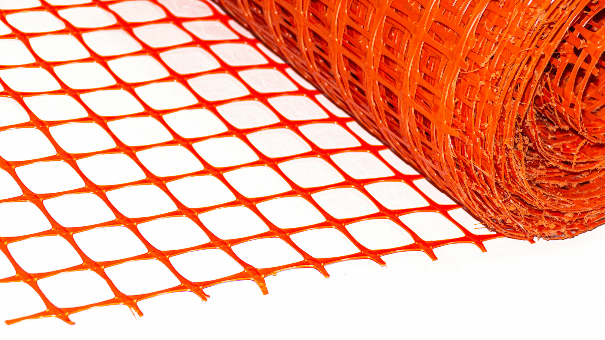 Сетка оградительная пластиковая оранжевая 50 м2 (ширина 1 м длина 50 м ячейка 40x40 мм) аварийная