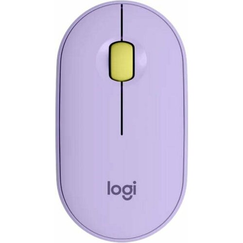 Мышь беспроводная Logitech Pebble M350 Lavender Lemonade сиреневый Bluetooth 910-006752