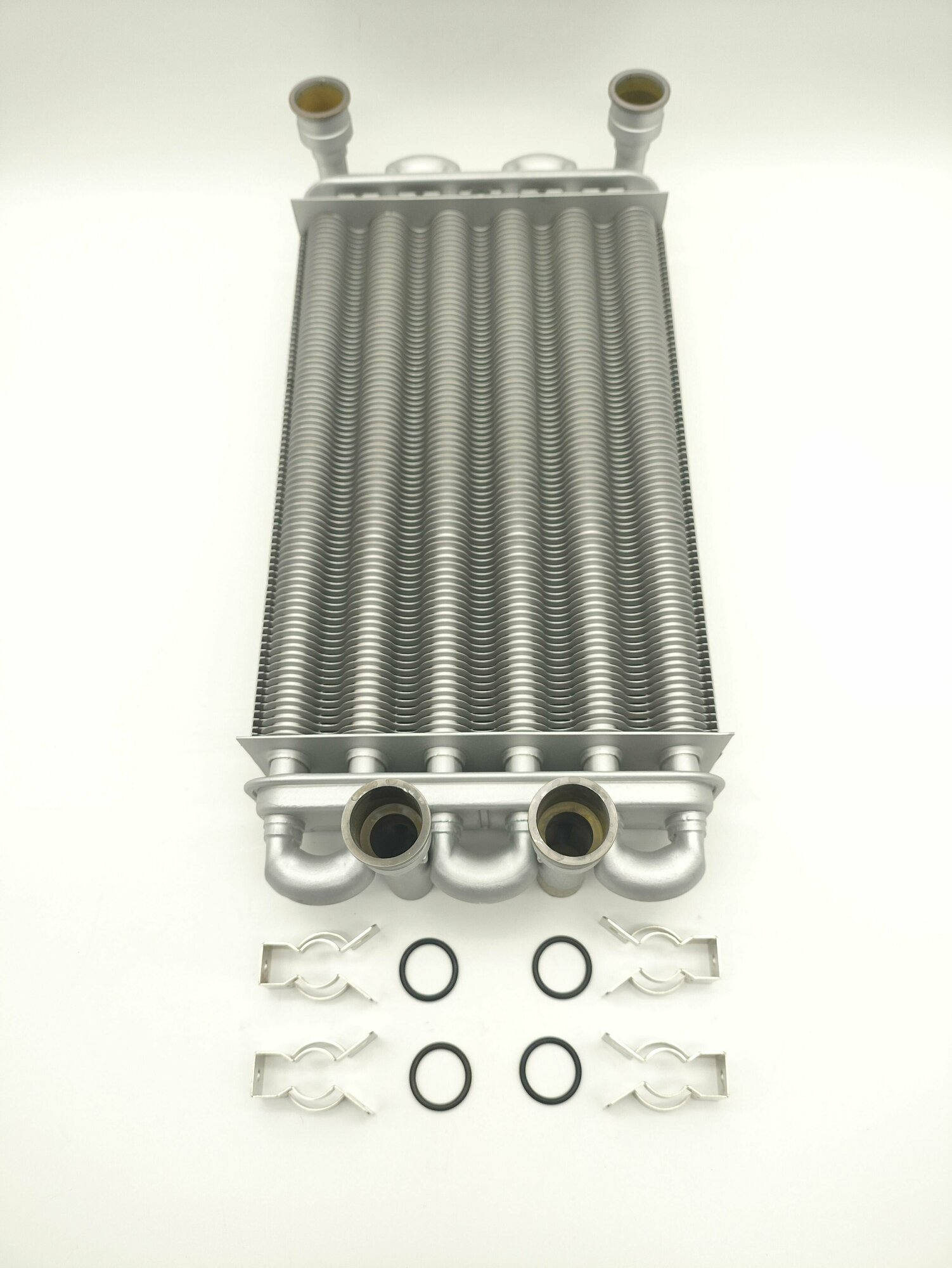 Теплообменник битермический для газовых котлов Baxi 616170 производство Valmex Италия