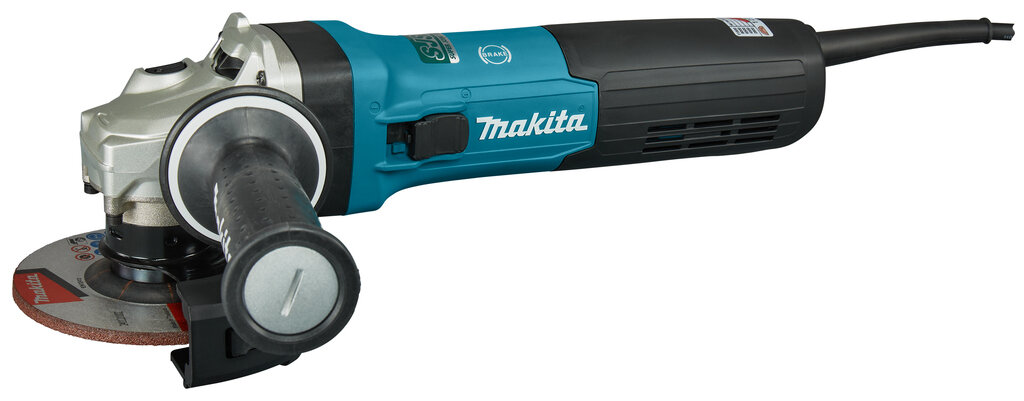 Угловая шлифмашина Makita, 1900 Вт, 125 мм, 11500 об/мин, - фото №1