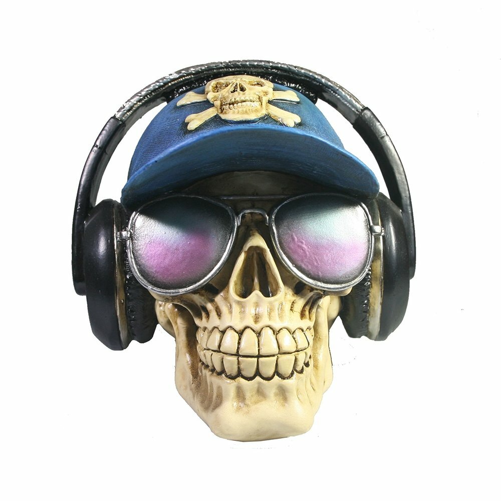 фото Копилка Веселый Роджер цв. синий, 12х15х13см KSMR-718142/SK196