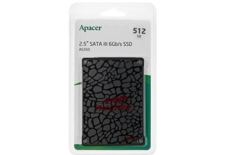 Накопитель SSD 2.5'' Apacer Panther AS350 ver. 2.0, SATA III, 3D TLC, 512 ГБ - фото №16