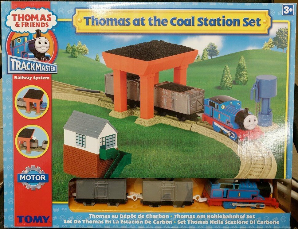 Железная дорога Томас с углём игрушка Tomy 5691