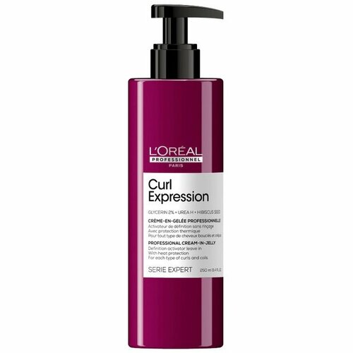 LOreal Professionnel Curl Expression Cream-in-Jelly - Крем-гель активирующий и очерчивающий завиток для всех типов кудрявых волос 250 мл