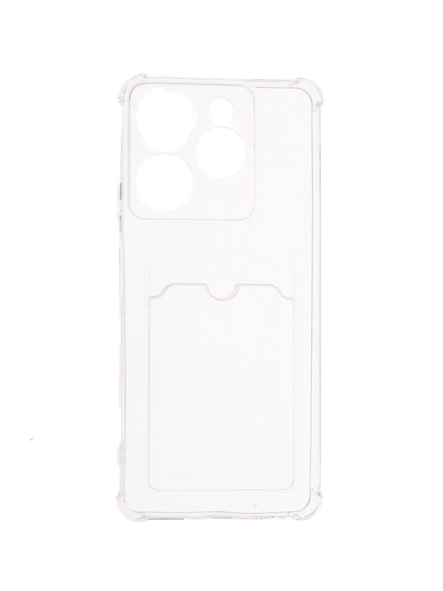Чехол-накладка для TECNO Spark 10 Pro VEGLAS Air Pocket прозрачный