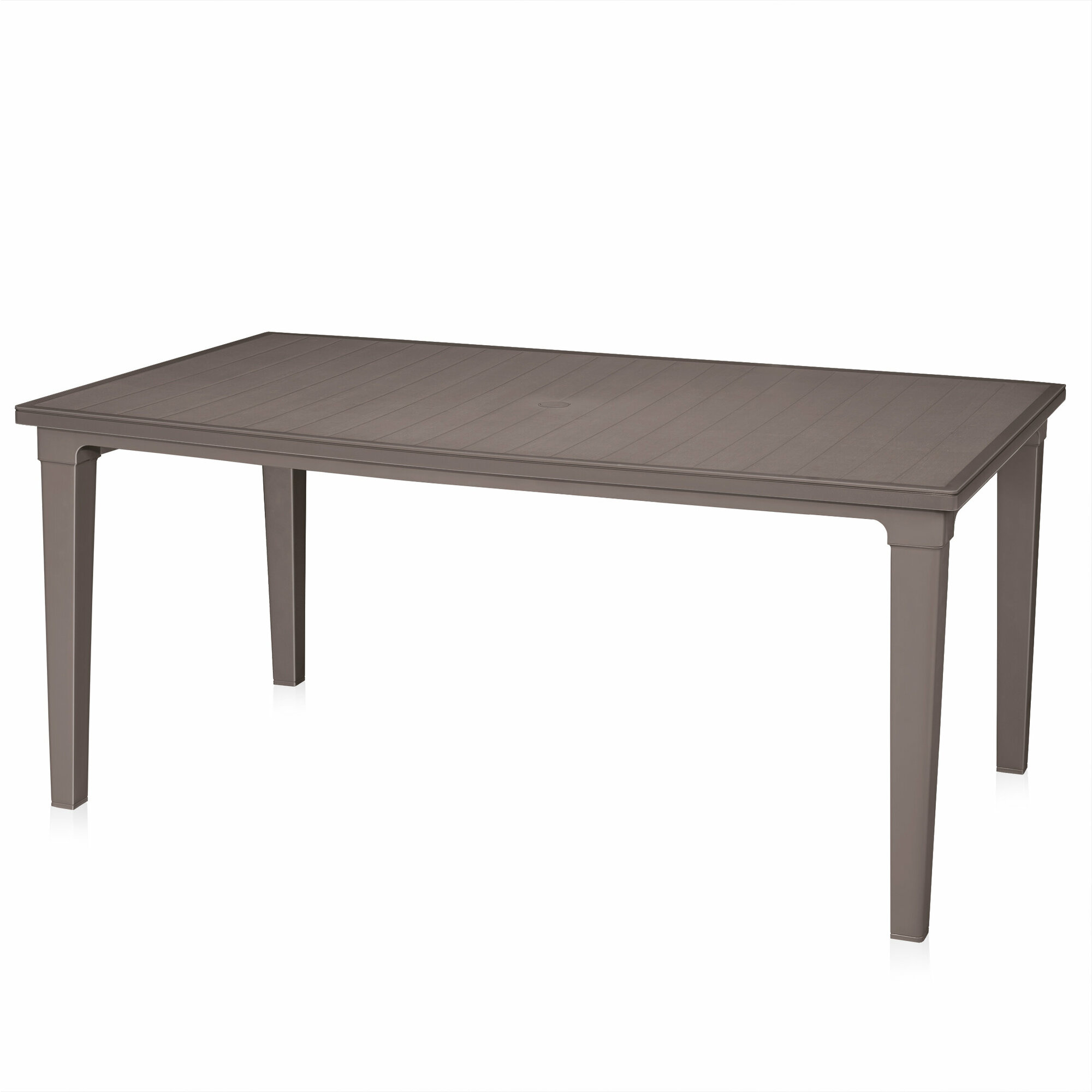 Стол пластиковый садовый прямоугольный Palermo Elfplast 164,5х93х74 стильный и удобный стол для сада, дачи и улицы. фото