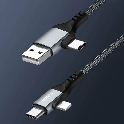 Кабель зарядки 4 в 1/для айфон/ андройд /usb/DUDAO U20PRO 4 in 1 Multi-funcational Fast Charging Cable-U20PRO