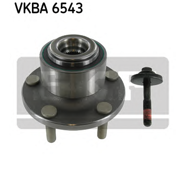 SKF VKBA6543 (30714730 / 31340604 / VKBA6543) к-кт подшипника ступ. пер.\ Volvo (Вольво) c30 / c70 / s40 / v50 1.6-2.4 04к-кт