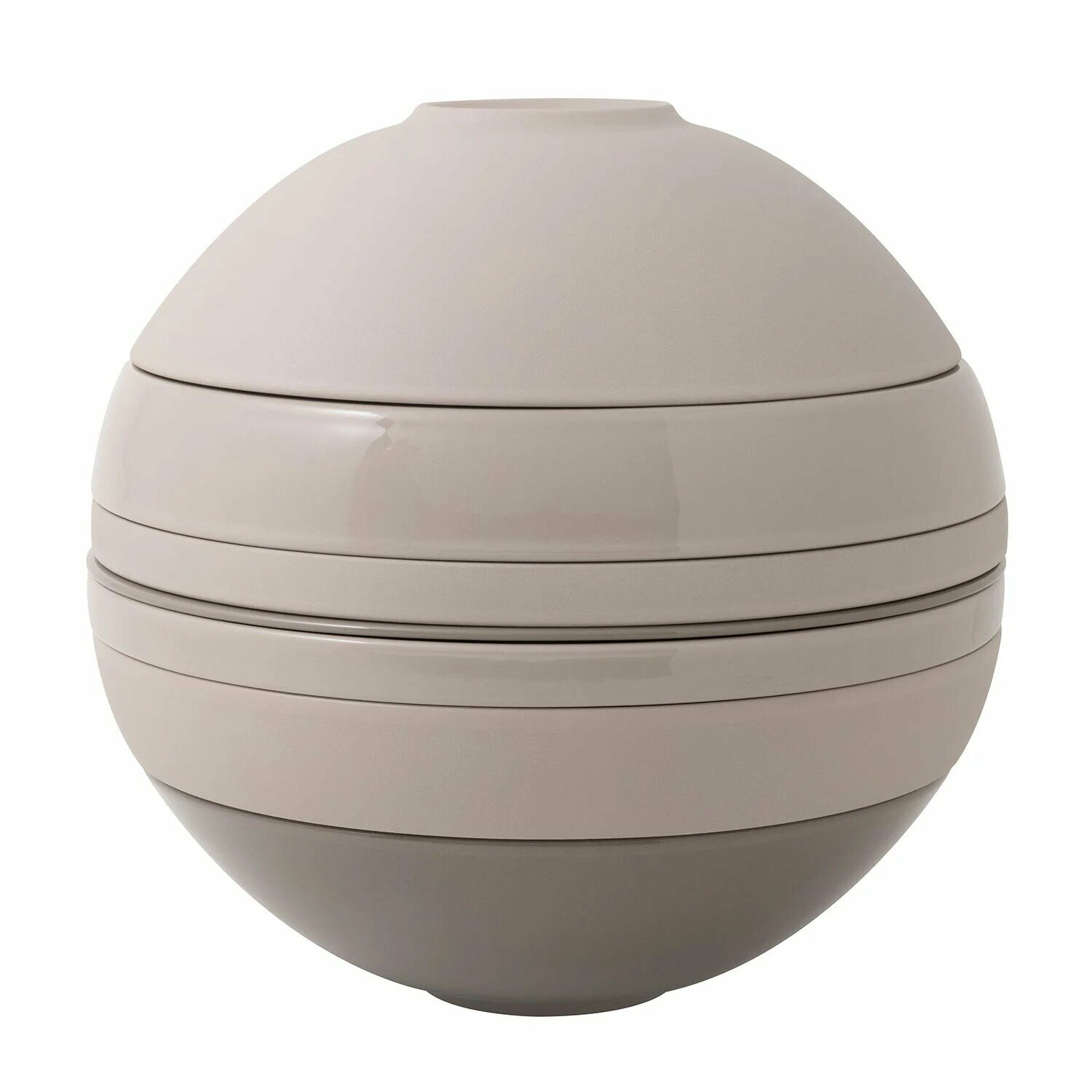 Набор посуды Iconic La Boule Villeroy & Boch для двоих бежевый