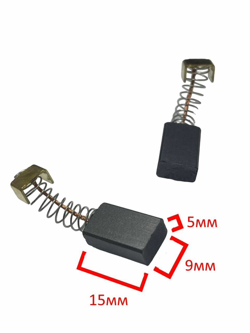 Электроугольные щетки 5x9x15мм AEZ 499 для Калибр РЭ-1000 1000Wt 2шт.