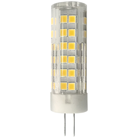 Cветодиодная LED лампа Ecola G4 LED 5,5W Corn Micro 220V 2800K 320° 57x16 G4RW55ELC