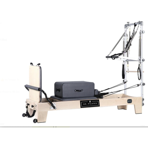 Деревянный реформер с трапецией из алюминия