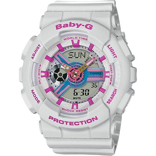 фото Наручные часы casio baby-g, белый