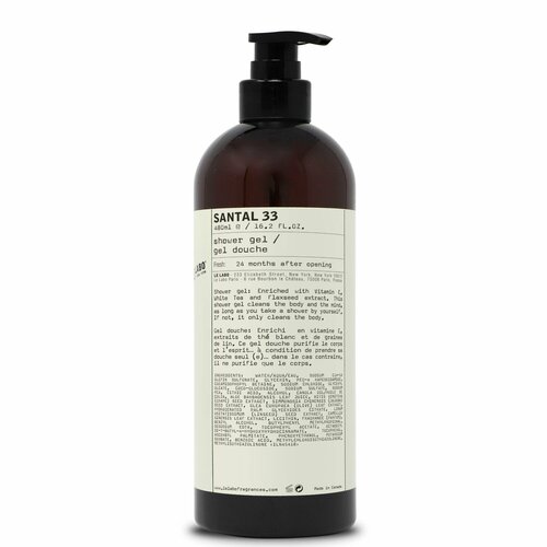 LE LABO Парфюмированный Гель для душа Santal 33, 480 мл