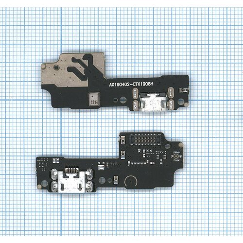 Плата разъема питания с микрофоном для Xiaomi Redmi Go плата разъема питания с микрофоном для xiaomi redmi 4a