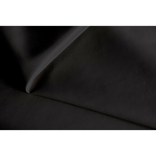 Натуральная кожа рулонная STELLA CLEAN, BLACK - цена за 1 п. м, ширина 140 см