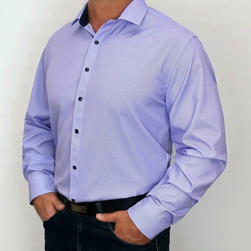 фото Рубашка , размер 3xl, фиолетовый westtiger