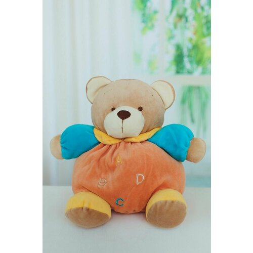 Мишка оранжевый 18 см