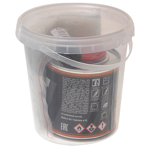 Комплект для ремонта сквозной коррозии смола 0.25кг + стекломат100г/0.25м + отвердитель 5г MAXTOR