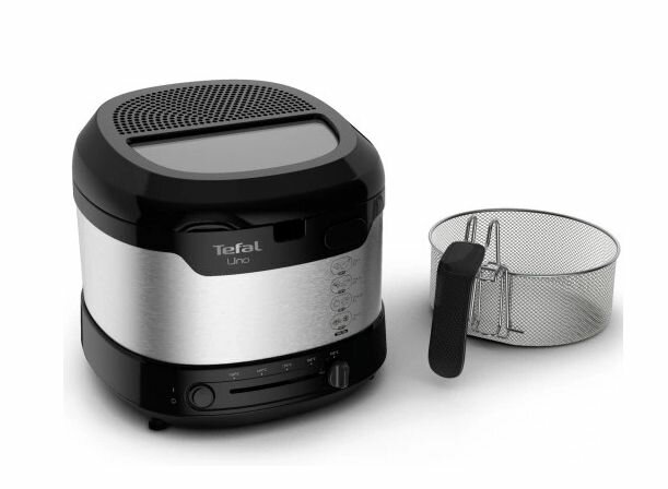 Tefal Uno FF215D 1,8 л 1600 Вт, черный/серебристый