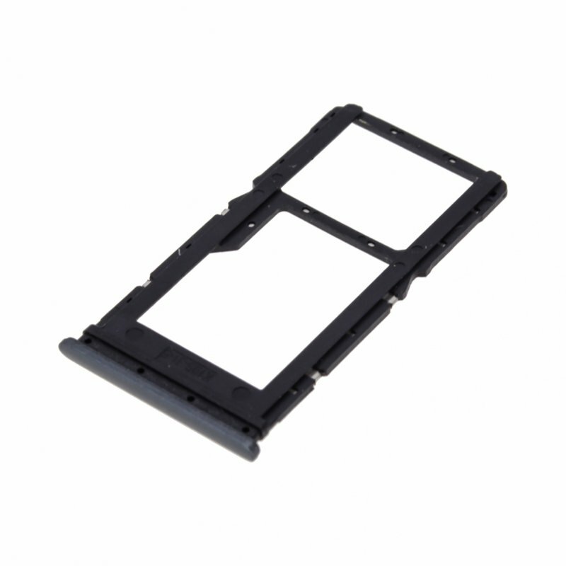 Держатель сим карты (SIM) для Xiaomi Redmi Note 10 5G черный