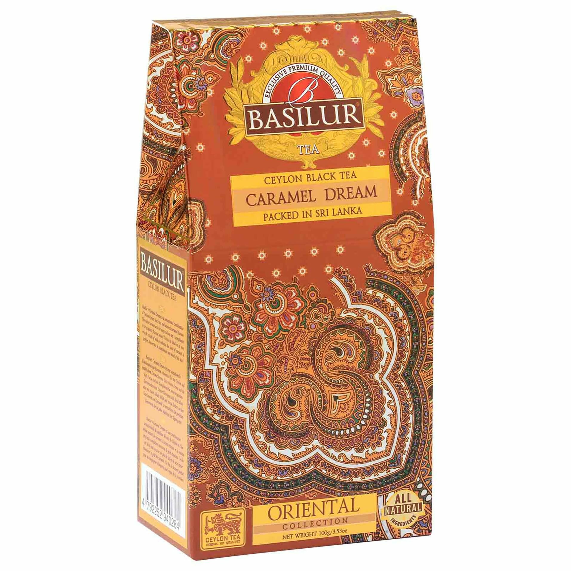 Чай черный Basilur Восточная коллекция Карамельная мечта 100г Basilur Tea Export - фото №7