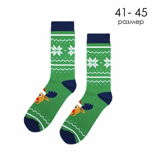 Носки Good Socks, размер 27;28;29, зеленый подследники good socks трикотажные мужские с рисунком ss19 9