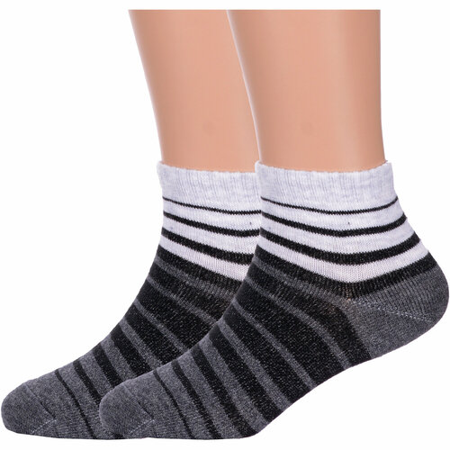 фото Носки conte 2 пары, размер 14, серый