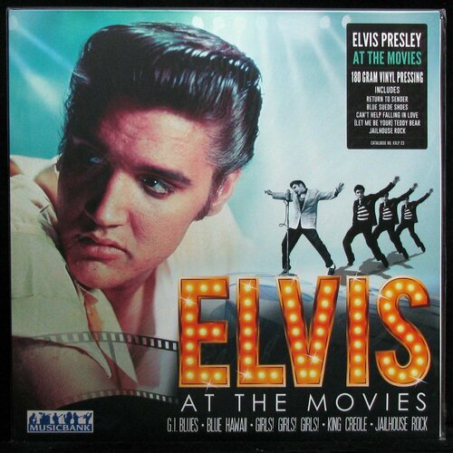 Виниловая пластинка Musicbank Elvis Presley – Elvis At The Movies