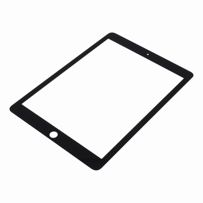 Стекло модуля для Apple iPad Pro 9.7 черный AA