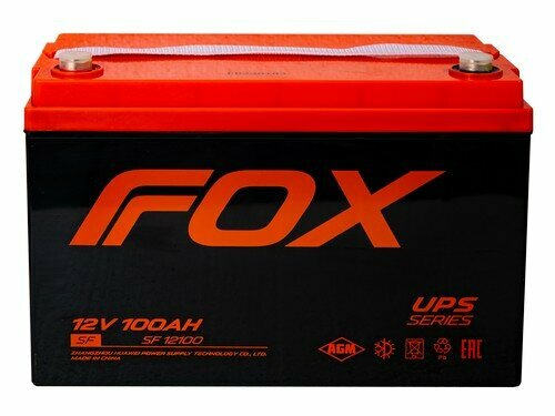 FOX Аккумулятор ИБП 12В-100Ah (333х173х216) (FOX)