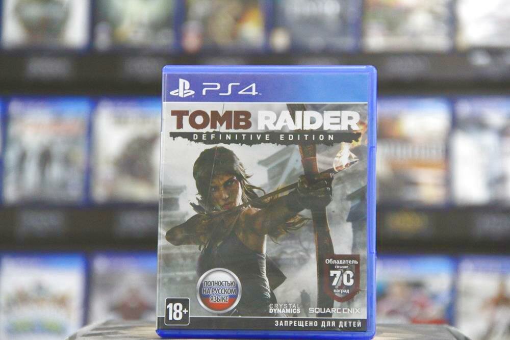 Игра Tomb Raider: Definitive Edition PS4