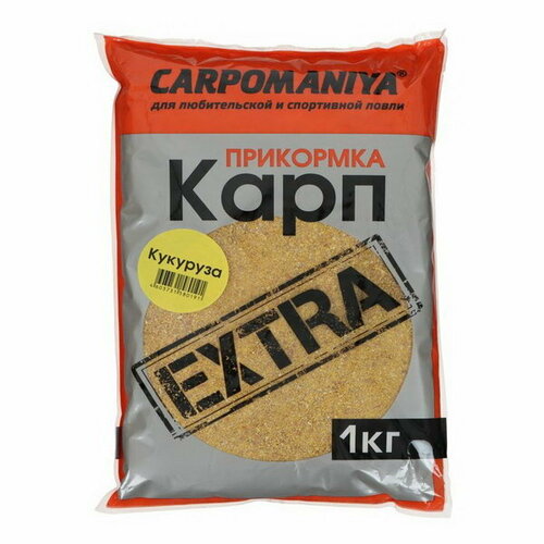 фото Прикормка экстра, кукуруза, 1 кг карпомания